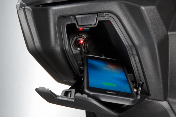 Motorroller 400ccm - Kymco XCITING S 400i ABS | Staufächer inkl. integriertem USB-Anschluss